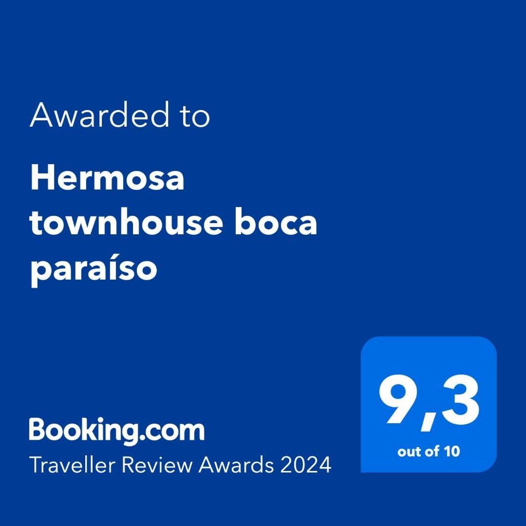 Hermosa Townhouse Boca Paraiso بوكا شيكا المظهر الخارجي الصورة